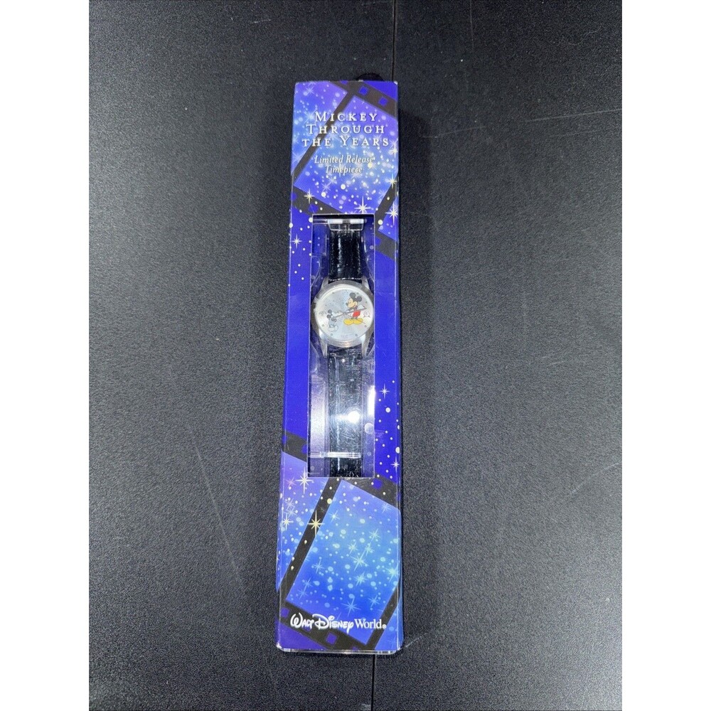 Disney Mickey Mouse Through The Years Quartz Women's Wrist Watch New Old Stock